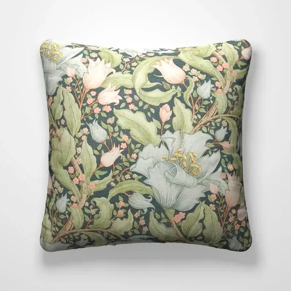 Custom Cushion Cover with Piped Edge - Jade alternate view