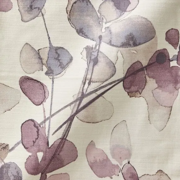 Made to Measure Roman Blind - Mauve, Floral alternate view