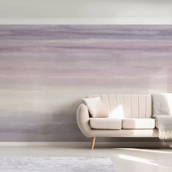 Horizon Wall Mural - Purple alternate view