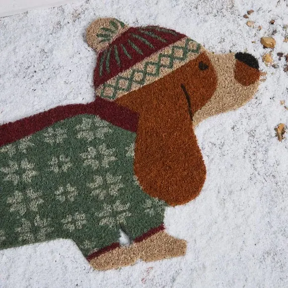Humphrey Basset Hound Coir Doormat - Multicolor alternate view