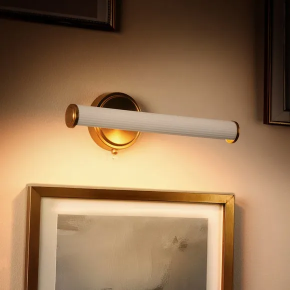 Ivy Picture Light with Toggle Switch - Cream, Ceramic alternate view