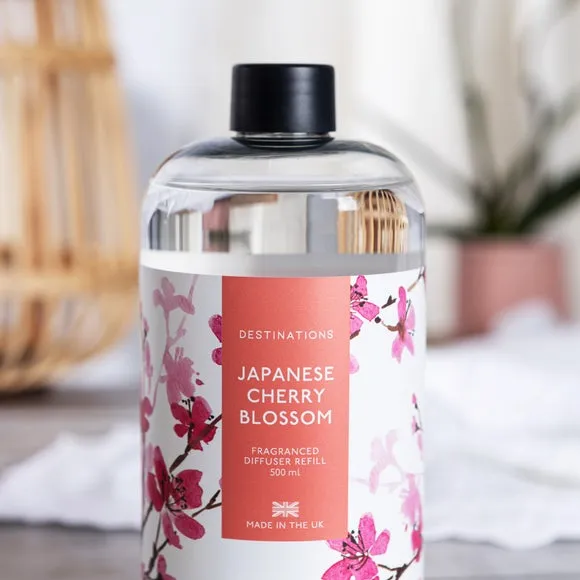 500ml Diffuser Refill - Cherry Blossom Scent alternate view