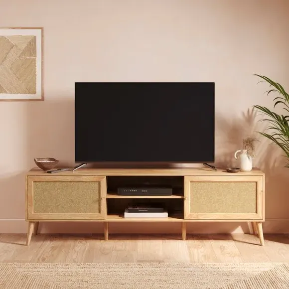 Jordyn Extra Wide TV Unit - Mango Wood Effect product
