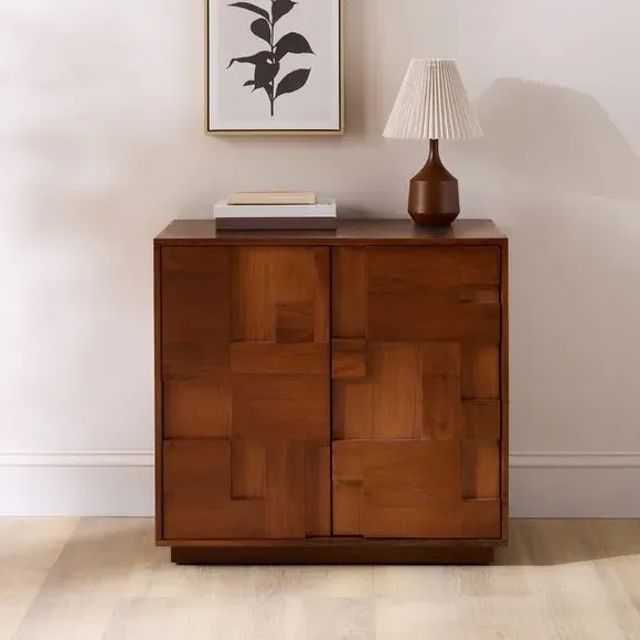 Jude Small Sideboard with Push-to-Open Doors - Dark Mango Wood product