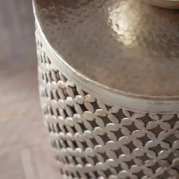 Kalona Side Table - Gold, Metal alternate view