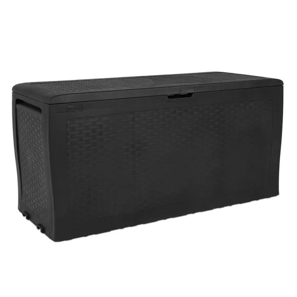 270L Outdoor Storage Box - Anthracite, Resin alternate view
