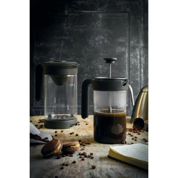 La Cafetiere 3-in-1 Coffee Brewer Set - Black, Borosilicate Glass product