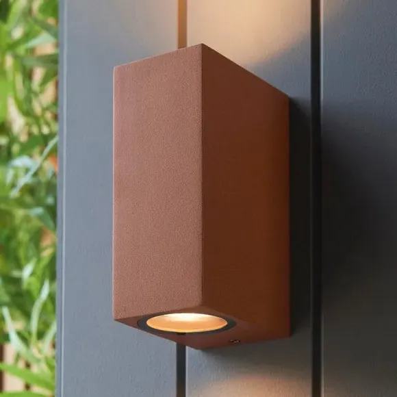 Lamont 2-Light Outdoor Wall Light - Rust product