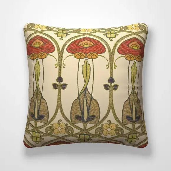 Belle Epoque Large Cushion Cover - Multicoloured alternate view