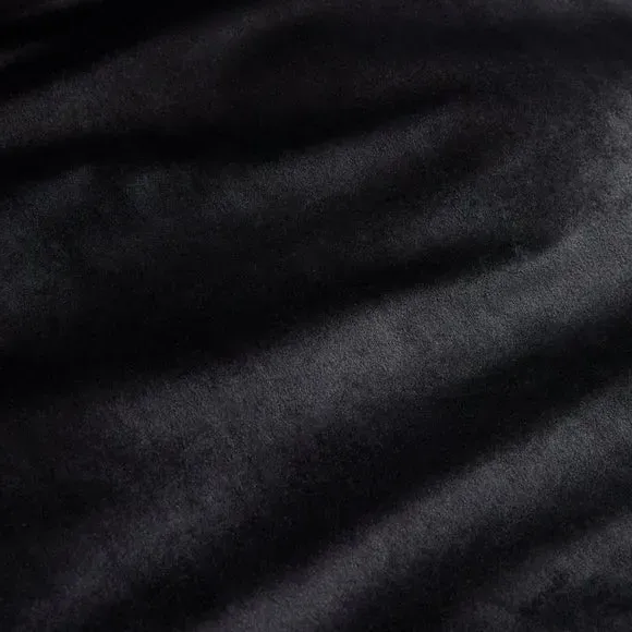 Montrose Cushion - Black, Velvet alternate view