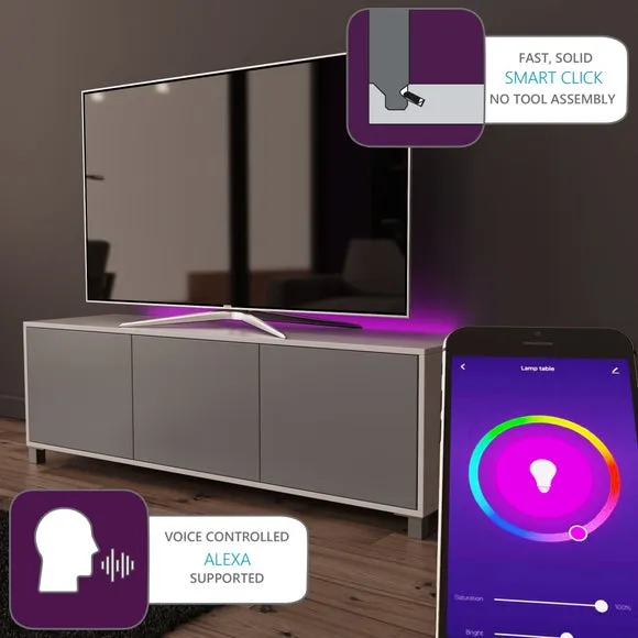 Frank Olsen LED Smart Click TV Unit - White product