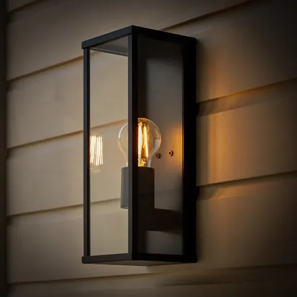 London Bathroom Wall Light - Black alternate view