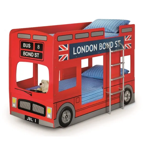 London Bus Bunk Bed - Red alternate view