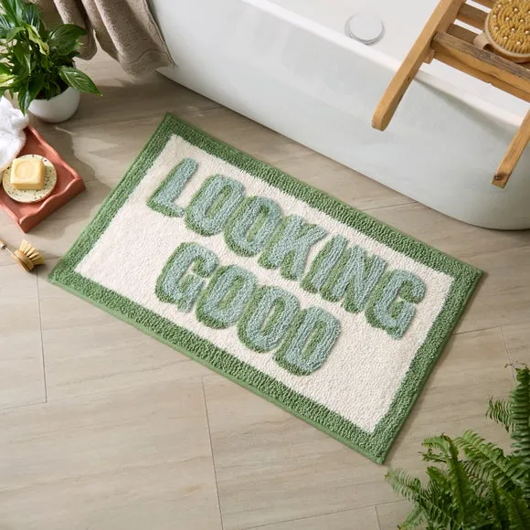 Looking Good Cotton Bath Mat - Multicolor product