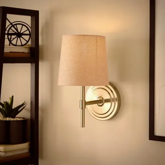 Luna Tapered Lamp Shade - Blush, Polyester alternate view