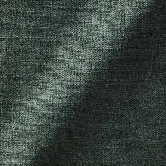 Lunar Made to Measure Curtain - Bottle Green, Polycotton alternate view
