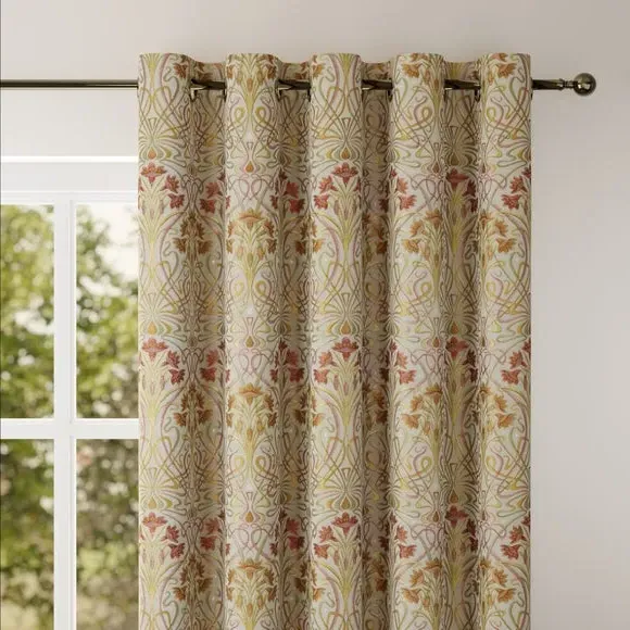 Lucetta Made to Measure Curtain - Autumn by Dunelm, image 3