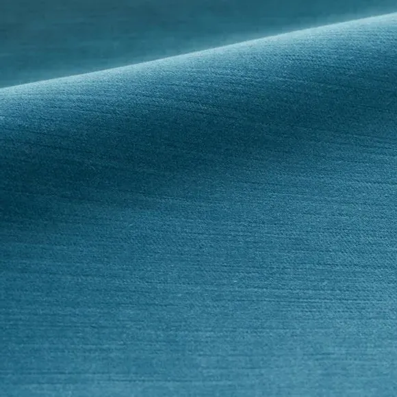 Velvet Made to Measure Curtains - French Blue alternate view