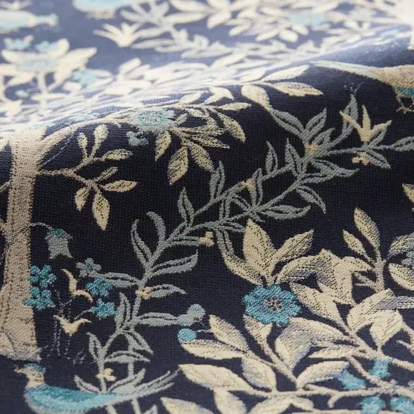 Made to Measure Curtains - Ink, Jacquard alternate view