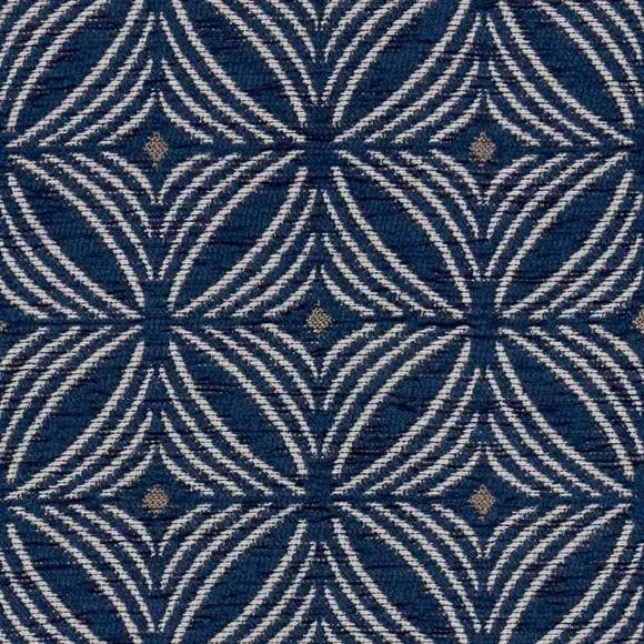 Made to Measure Curtains - Navy, Chenille alternate view