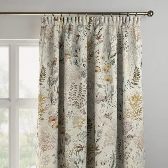 Made to Measure Curtains - Seafoam, Cotton alternate view