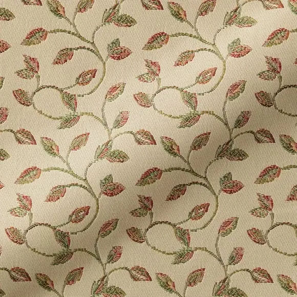 Made to Measure Curtains - Terracotta, Jacquard alternate view