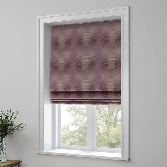 Made to Measure Roman Blind - Aubergine by Dunelm, image 3
