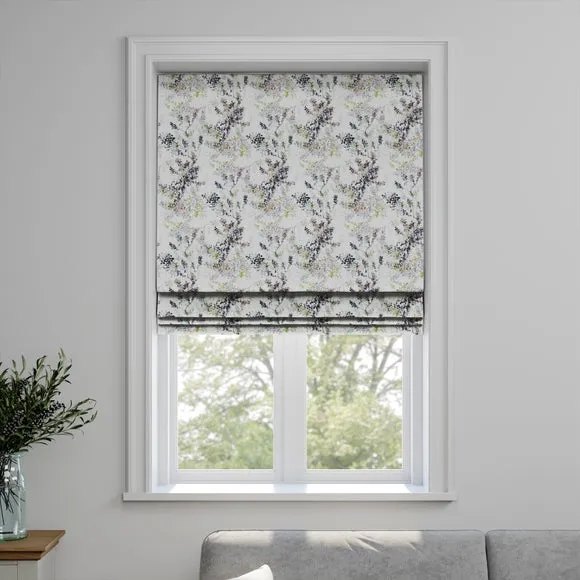 Made to Measure Roman Blind - Damson by Dunelm, image 3