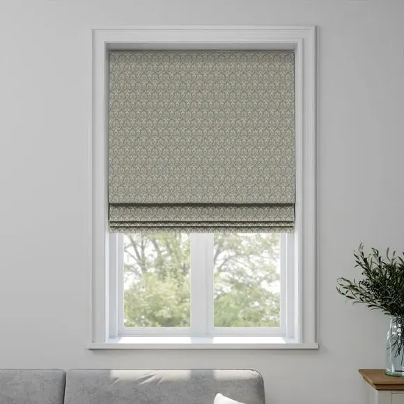 Made to Measure Roman Blind - Duck Egg by Dunelm, image 3