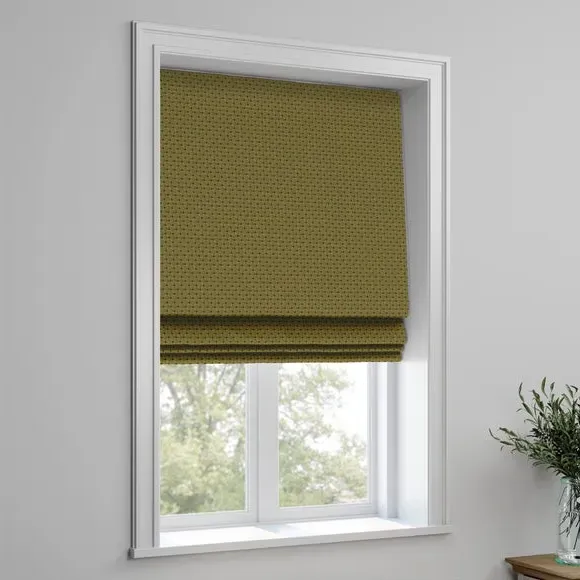 Made to Measure Roman Blind - Green by Dunelm, image 3