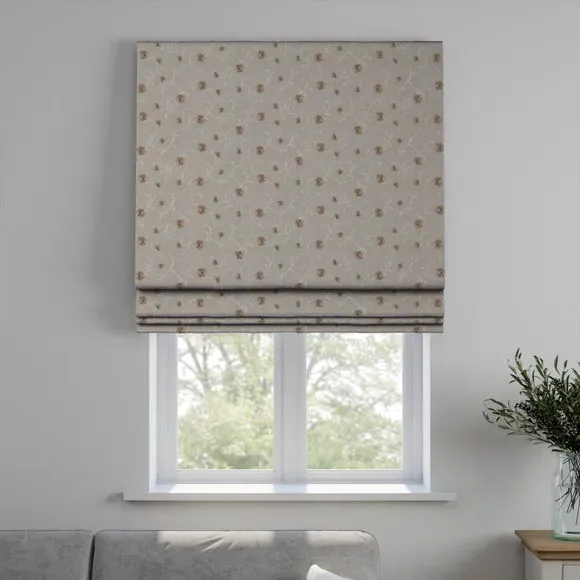 Made to Measure Roman Blind - Linen by Dunelm, image 4