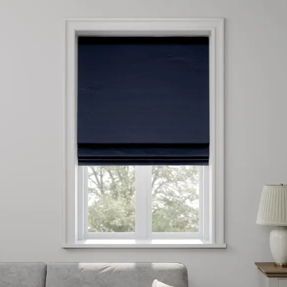 Made to Measure Roman Blind - Midnight by Dunelm, image 3
