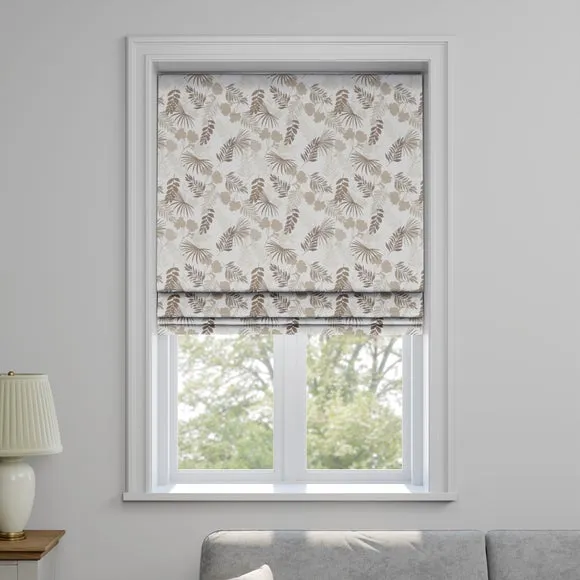Made to Measure Roman Blind - Natural by Dunelm, image 3