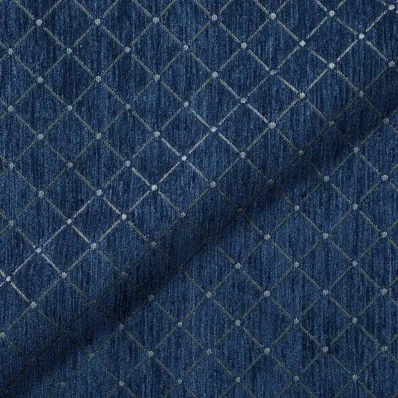 Made to Measure Roman Blind - Navy, Fabric alternate view