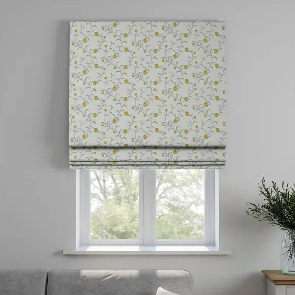 Made to Measure Roman Blind - Ochre by Dunelm, image 4