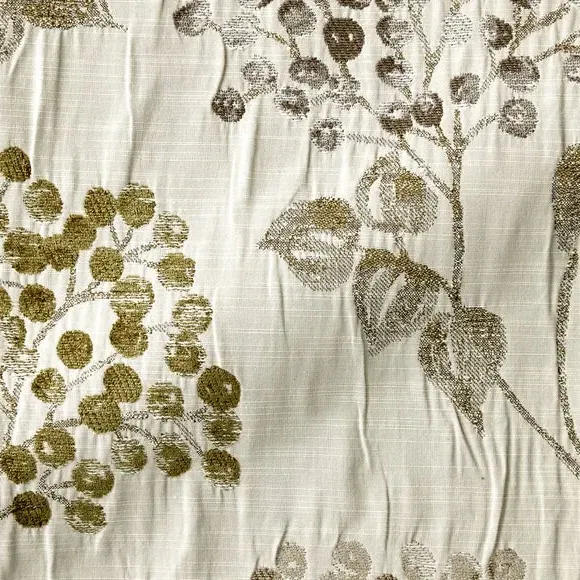 Made to Measure Roman Blind - Olive, Floral alternate view