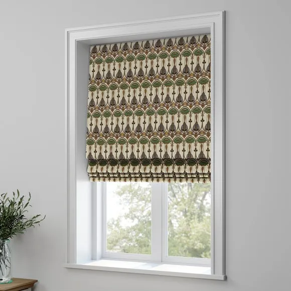 Made to Measure Roman Blind - Petrol by Dunelm, image 3