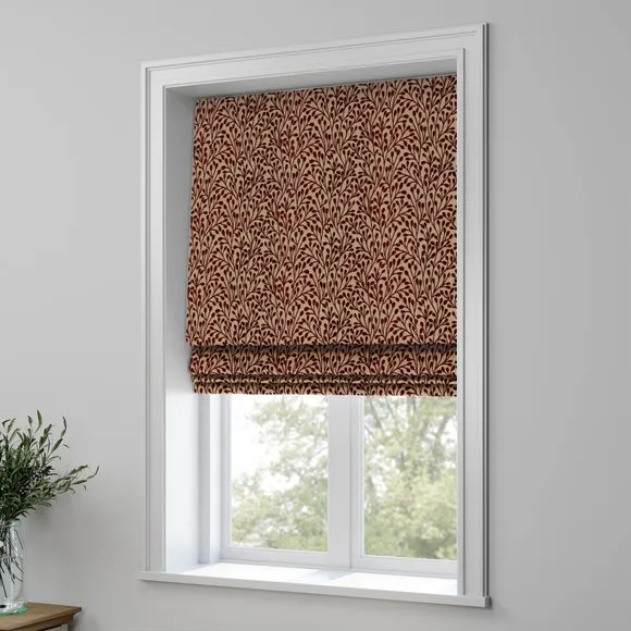 Made to Measure Roman Blind - Rosso by Dunelm, image 3