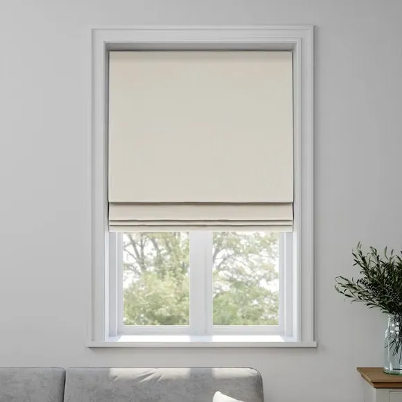 Made to Measure Roman Blind - Stone by Dunelm, image 3