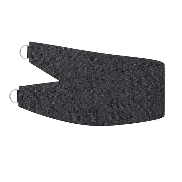 Made to Order Curtain Tieback - Charcoal, Cotton by Dunelm, alternate view
