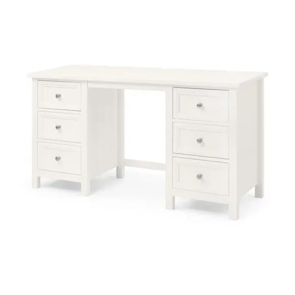 6-Drawer Dressing Table - White alternate view