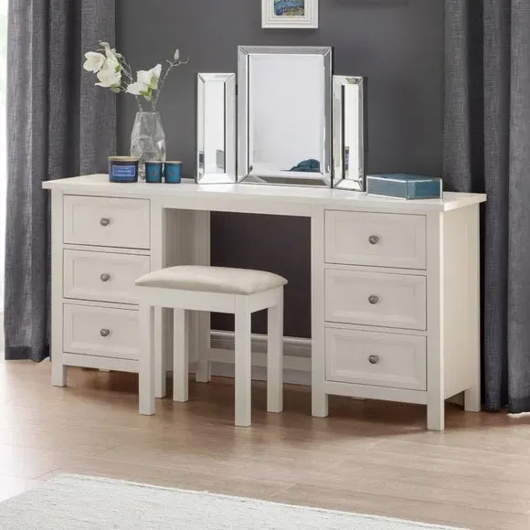 6-Drawer Dressing Table - White product