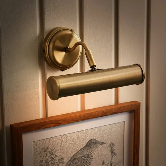Maria Adjustable Picture Wall Light - Gold, Metal alternate view