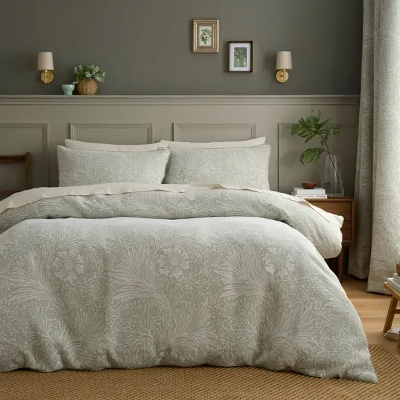 Marigold Jacquard Duvet Cover & Pillowcase Set - Thyme product