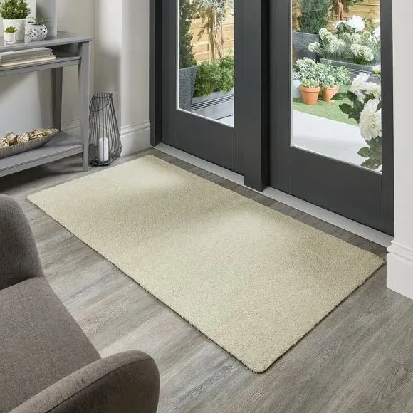 Marvel Washable Cotton Utility Mat - Stone