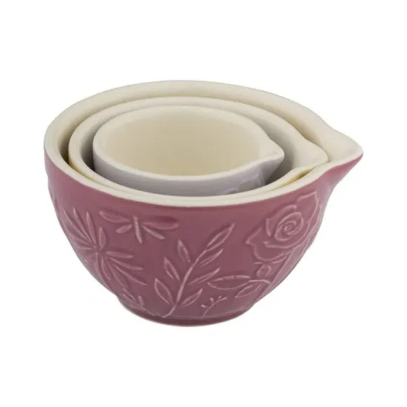 3-Piece Measuring Cup Set - Multicolor alternate view