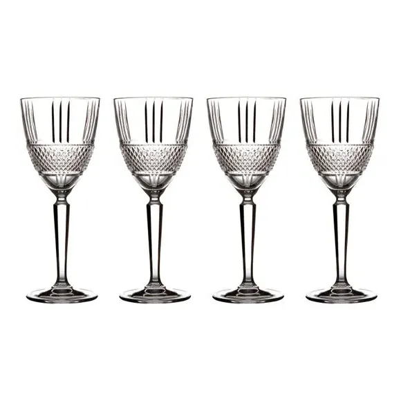 Maxwell & Williams Verona Set of 4 Wine Glasses - Clear, Crystalline
