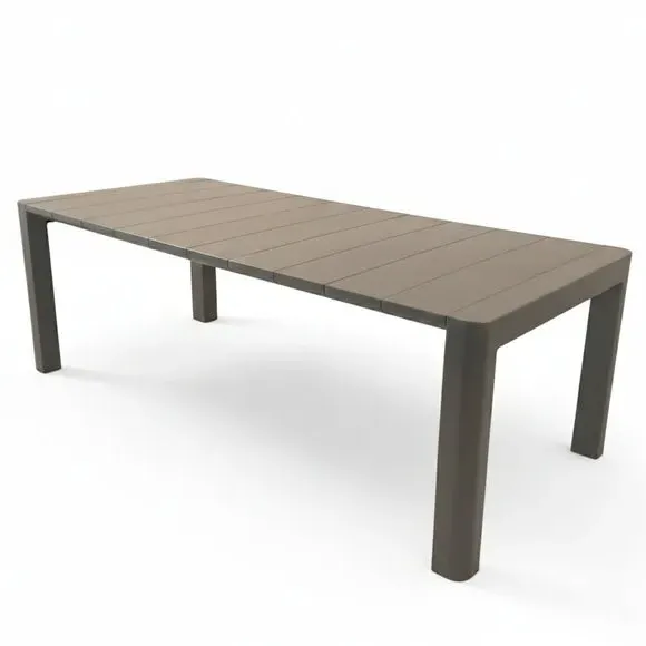 Rectangular Dining Table - Grey, Polypropylene alternate view
