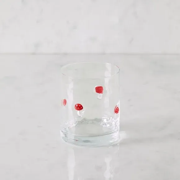 Mushroom Tumbler Glass - Brown product