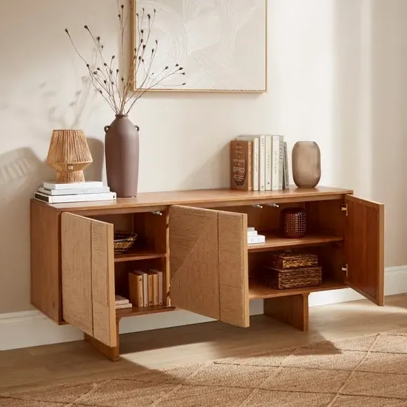 Nancy Extra Wide Sideboard - Light Mango Wood alternate view